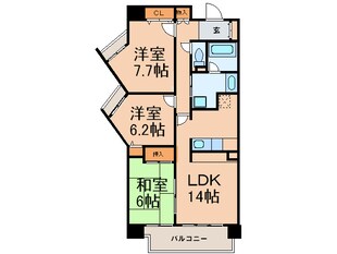 井清寿マンションの物件間取画像